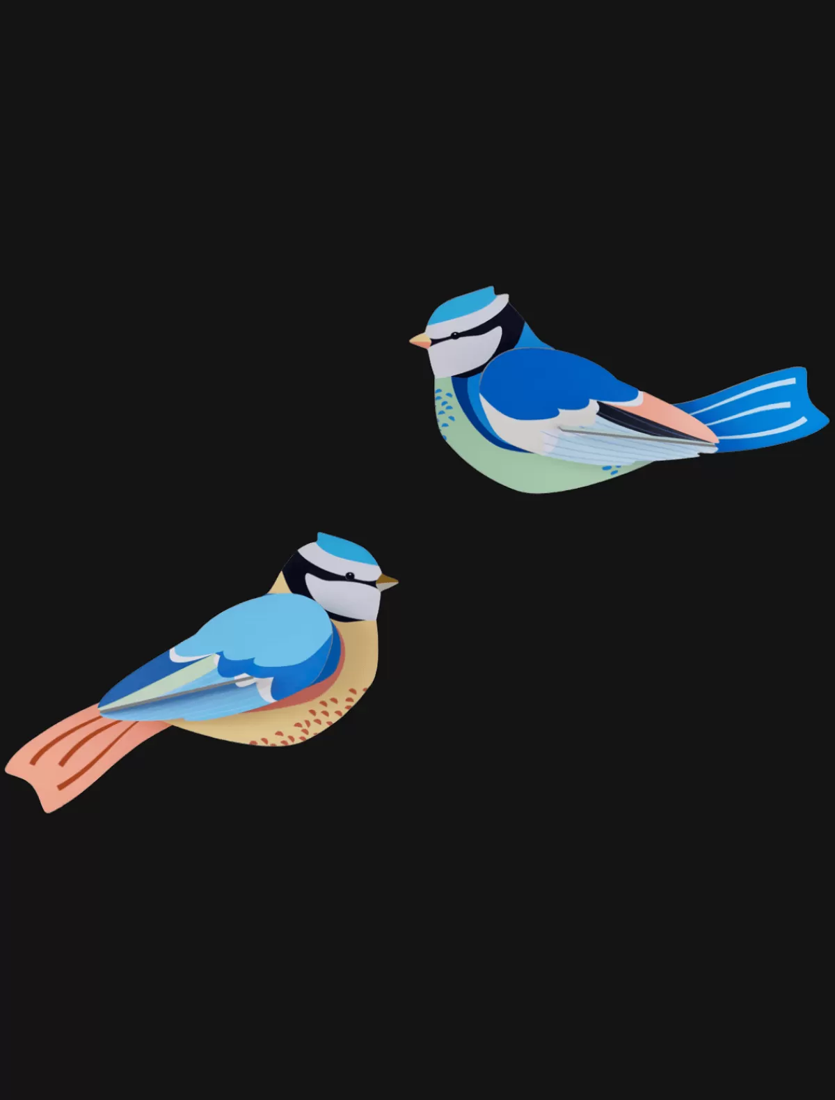 Studio ROOF Birds | Garden Birds-Blue Tits