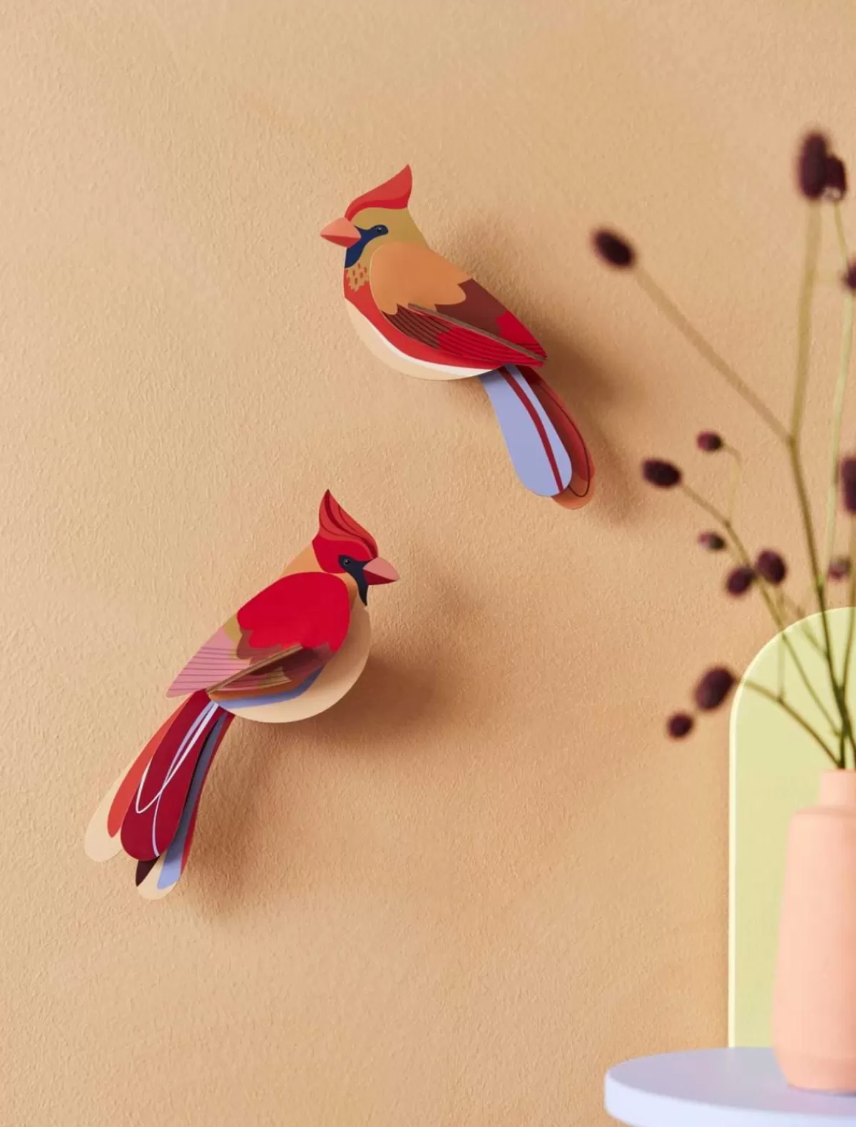 Studio ROOF Birds | Garden Birds-Cardinals