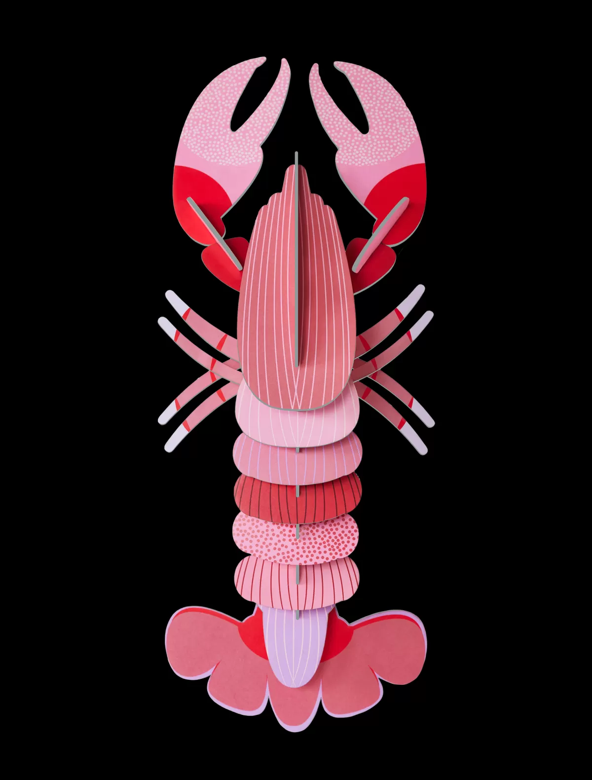 Studio ROOF Sea Creatures | Sea Creatures-Deluxe Pink Lobster