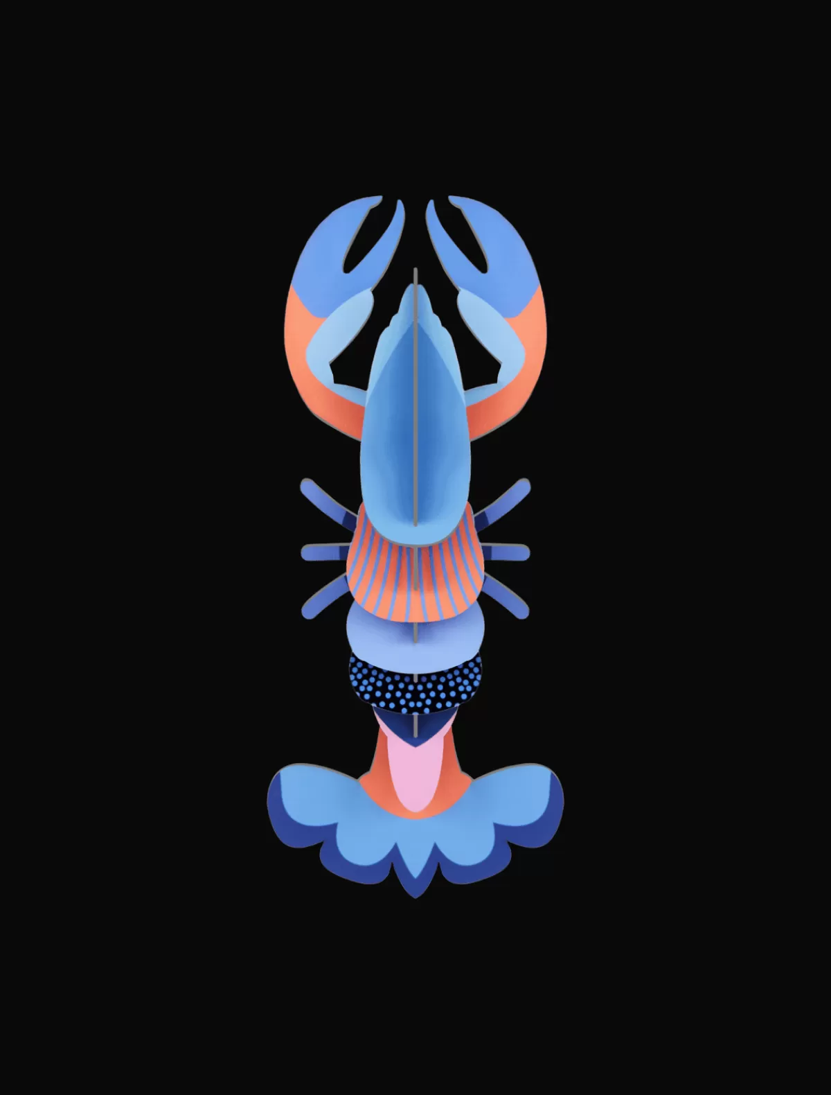 Studio ROOF Sea Creatures | Sea Creatures-Mini Lobster