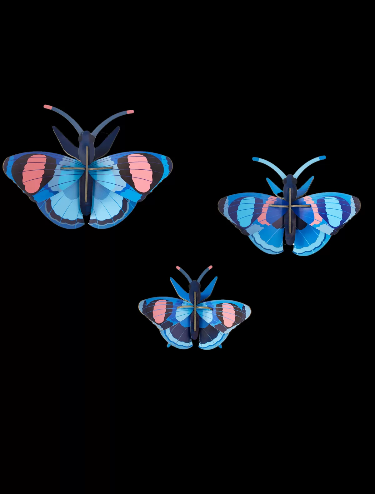 Studio ROOF Butterflies | Butterflies-Peacock Butterflies, set of 3