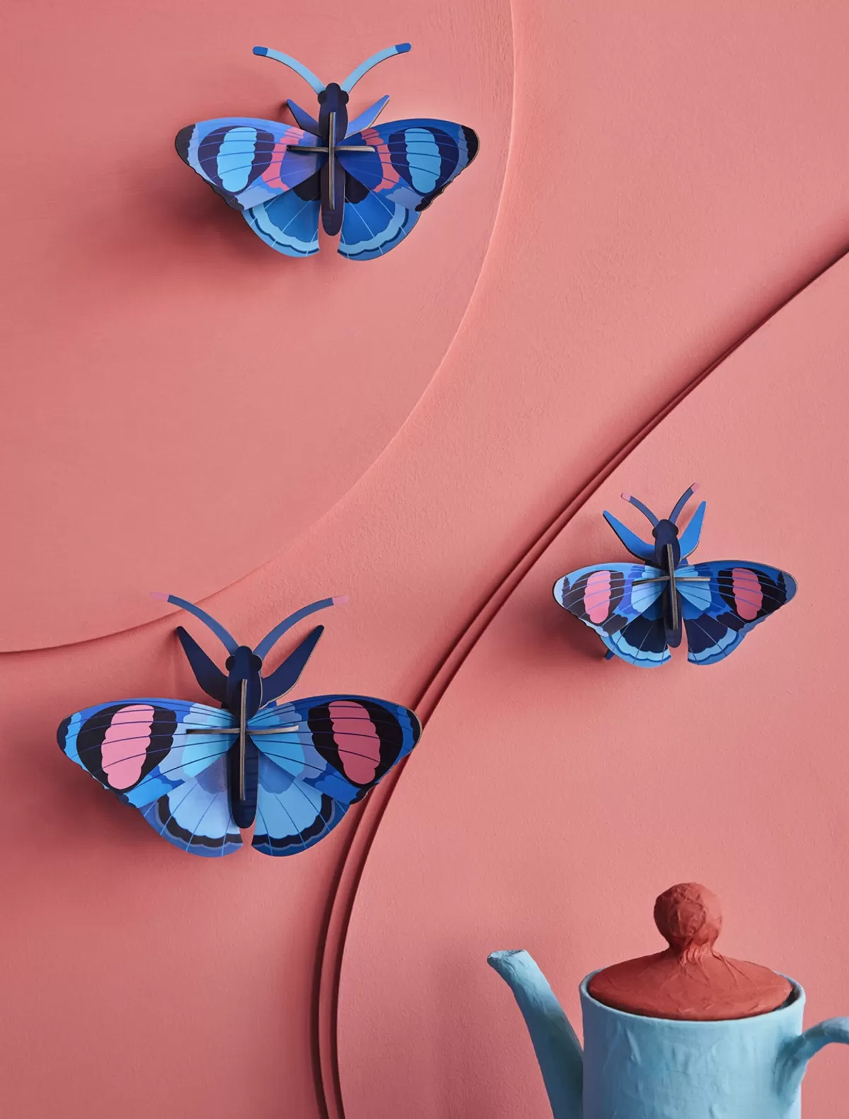 Studio ROOF Butterflies | Butterflies-Peacock Butterflies, set of 3