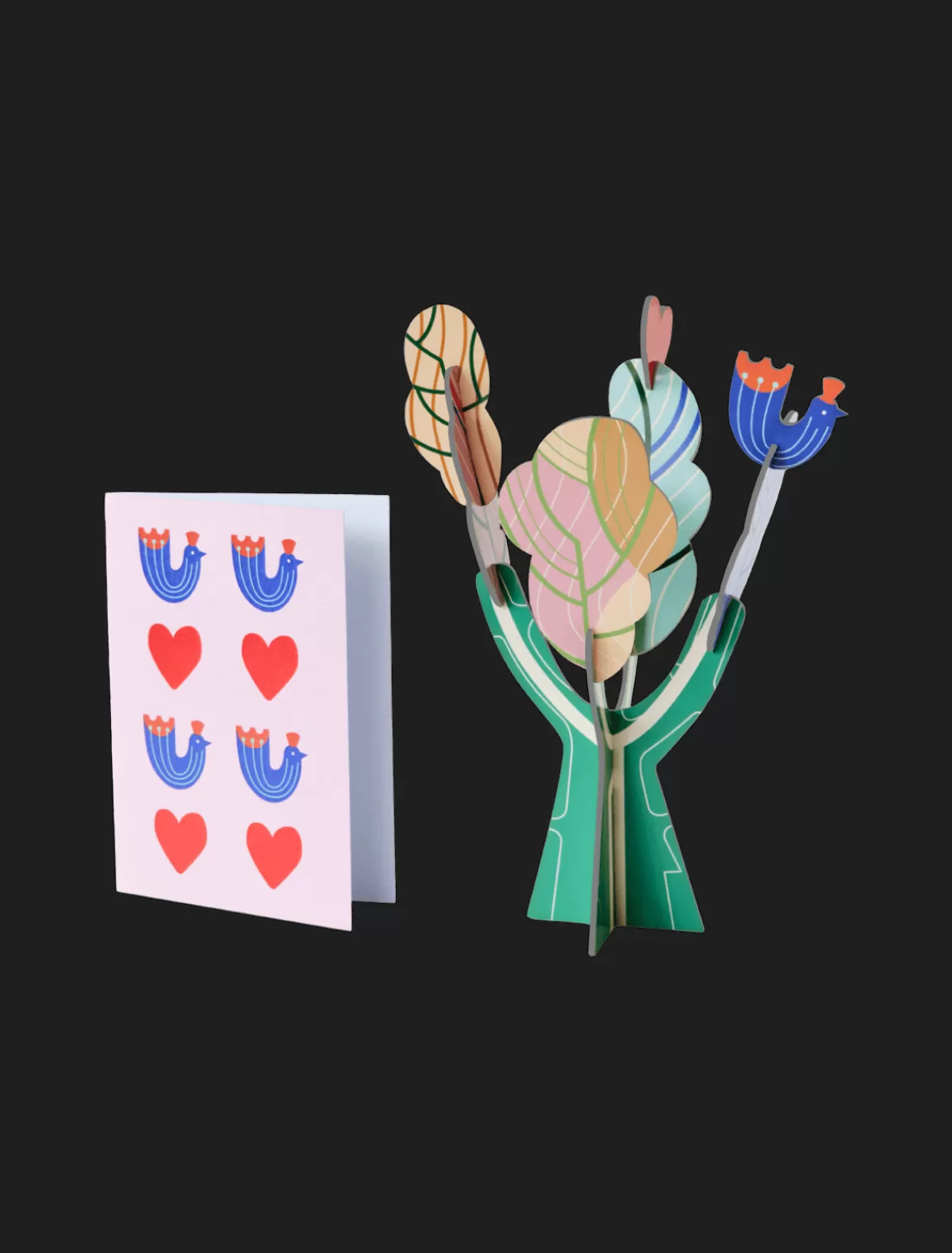 Studio ROOF Floral Art | Pop Out Cards-Pop Out Card, Tree of Life