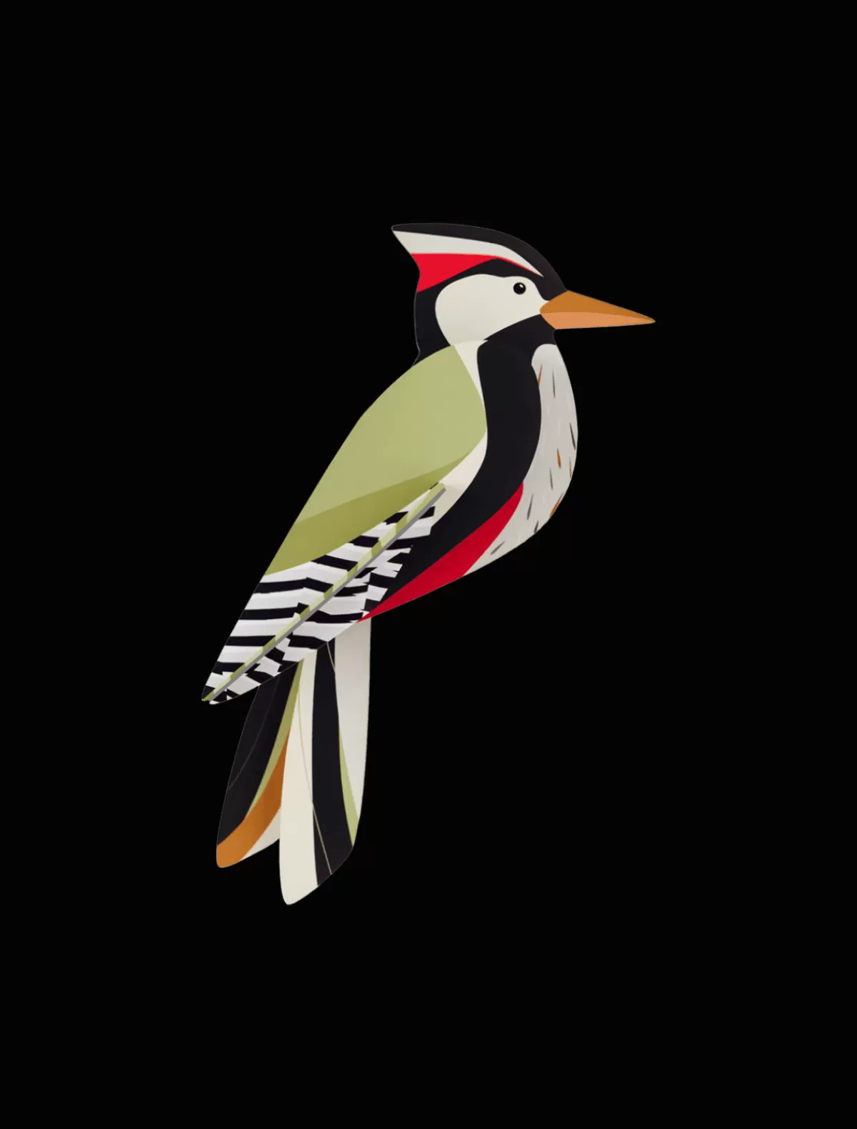 Studio ROOF Birds | Garden Birds-Woodpecker